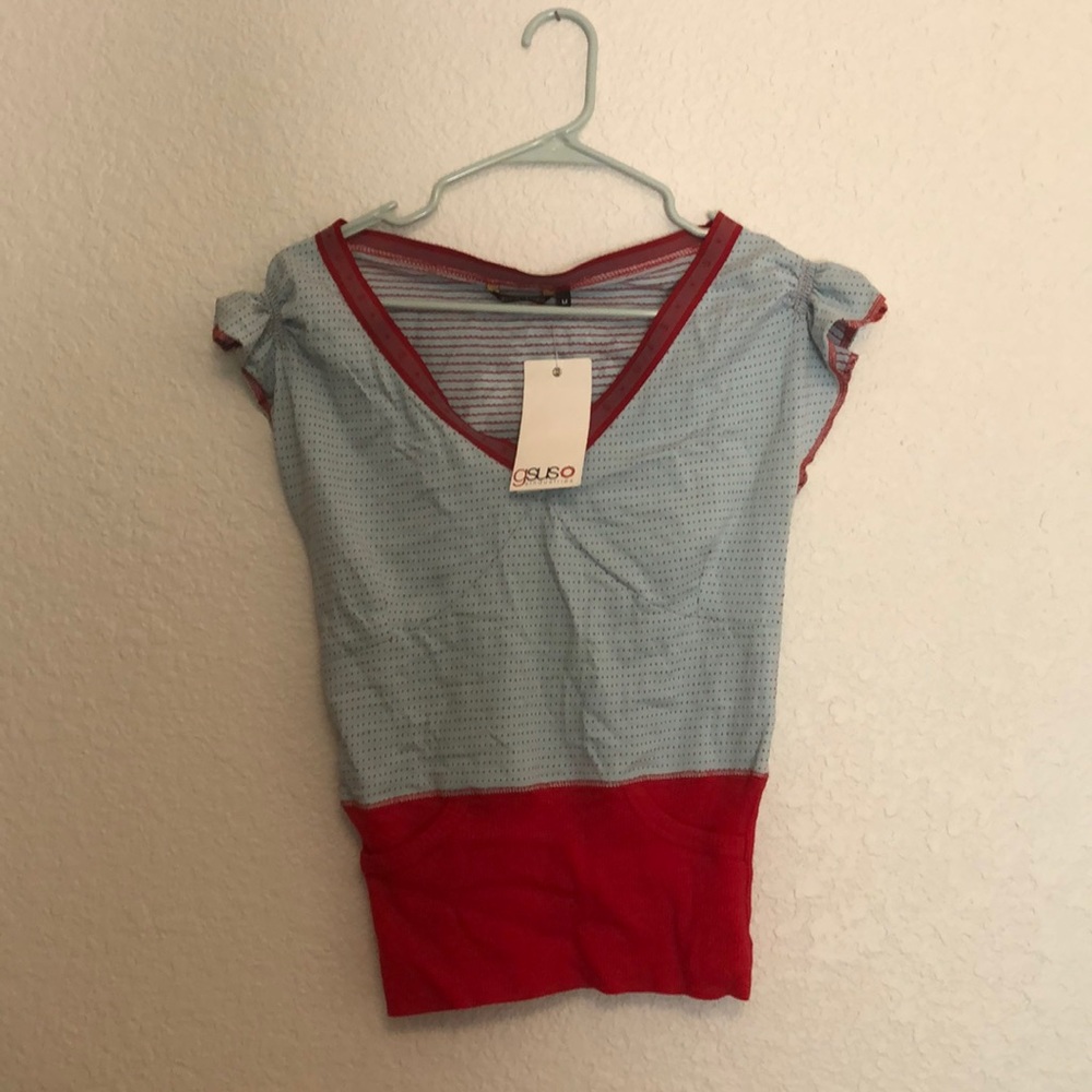 Medium gsus sindustries rising sun dot tshirt